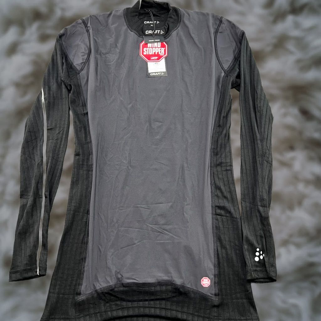 Layer 8 CRAFT Womens Base Layer Shirt XL Windstopper Extreme Thermal Ski Sport Outdoor Shirt Size XL / US 12-14 / IT 48-50 - 1 Thumbnail