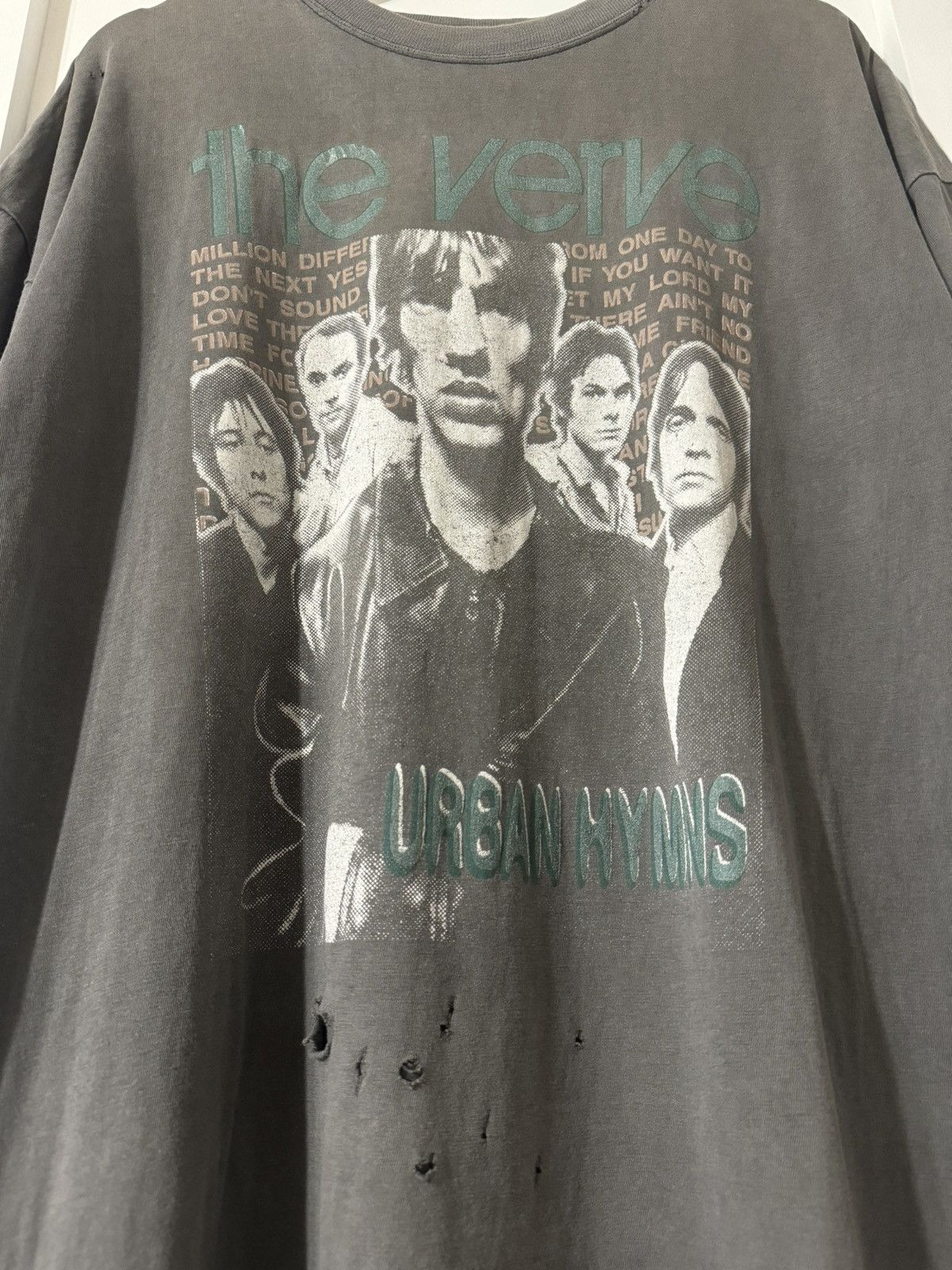 Vintage Vintage 97 The Verve Urban Hymns Tee L-XL Size US XL / EU 56 / 4 - 4 Thumbnail