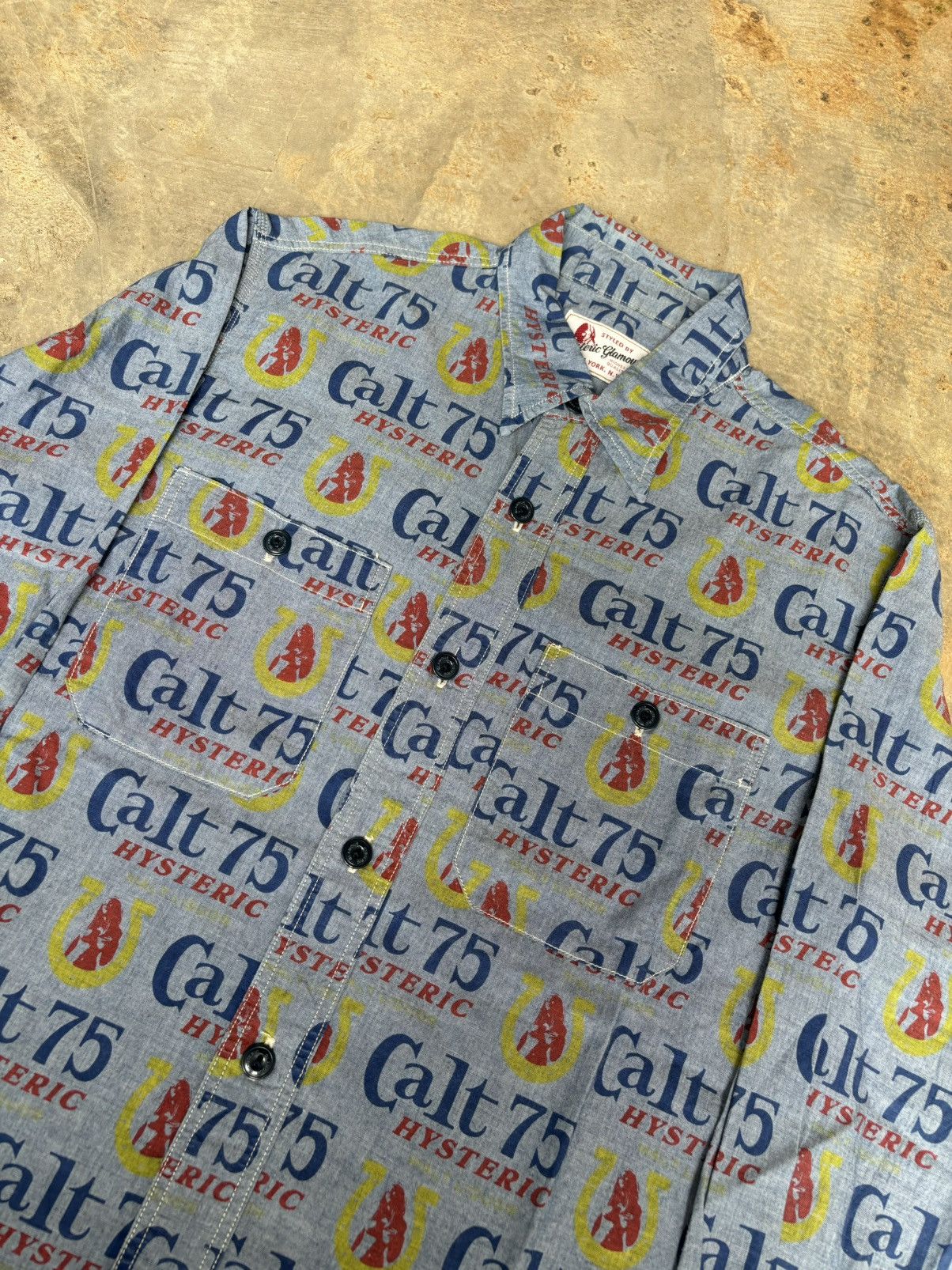 Hysteric Glamour Hysteric Glamour Full Print Shirt Size US M / EU 48-50 / 2 - 4 Thumbnail