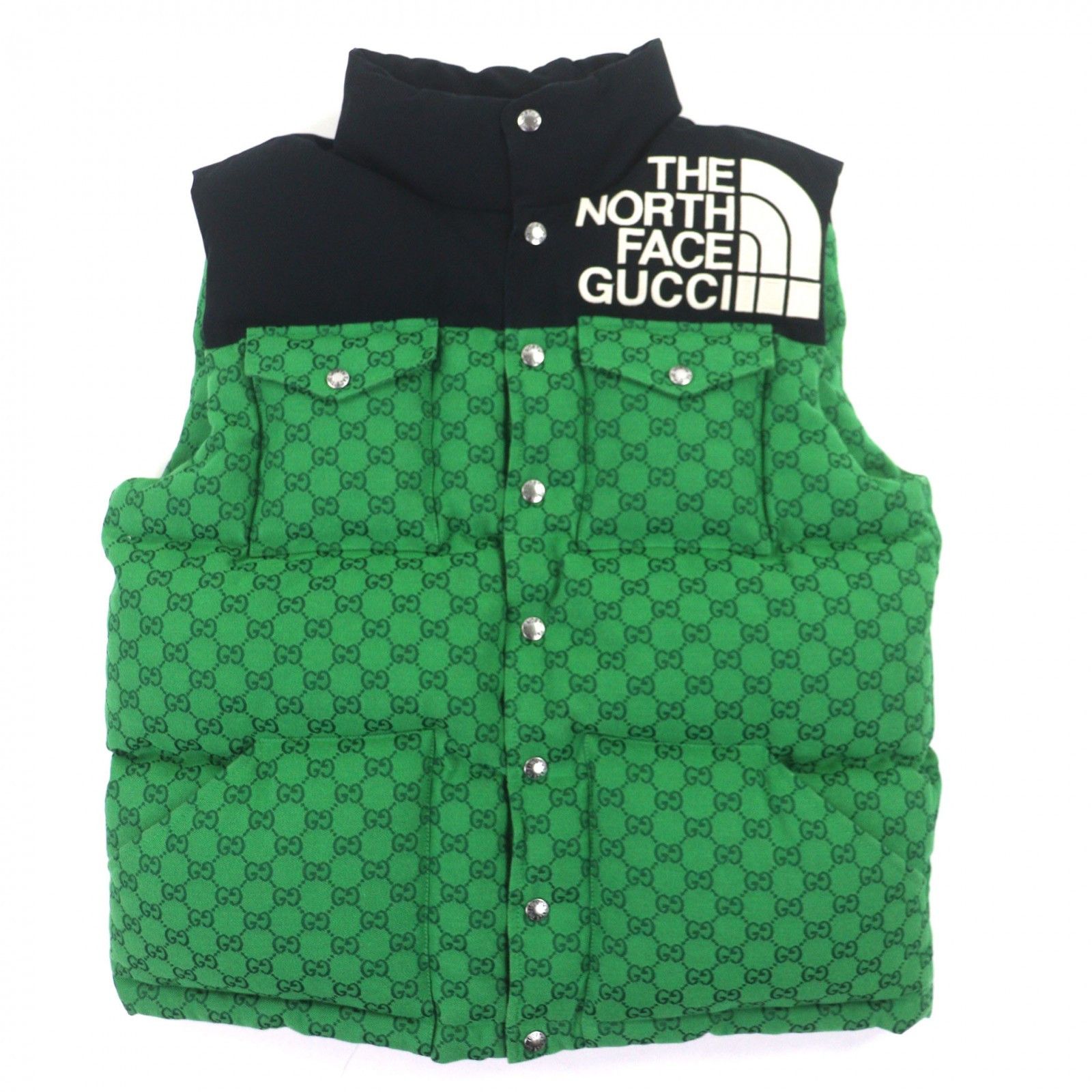 Gucci Gucci Gucci The North Face Cotton Down Vest Textile Outerwear 670910 DUTY FREE for USA Size ONE SIZE - 1 Thumbnail