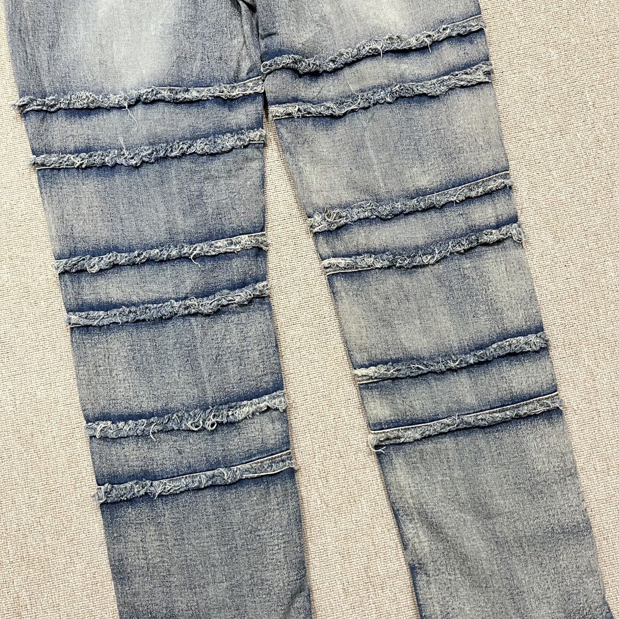 Hysteric Glamour Horizontal Distressed HG Inspired Jeans Size US 38 / EU 54 - 10 Thumbnail