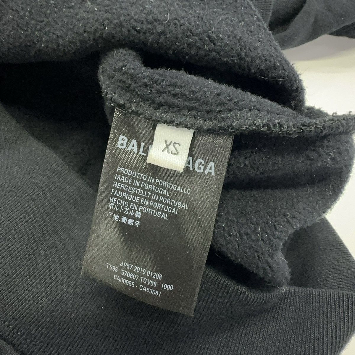 Balenciaga Balenciaga Paris flag logo crewneck sweatshirt Size XS / US 0-2 / IT 36-38 - 3 Thumbnail