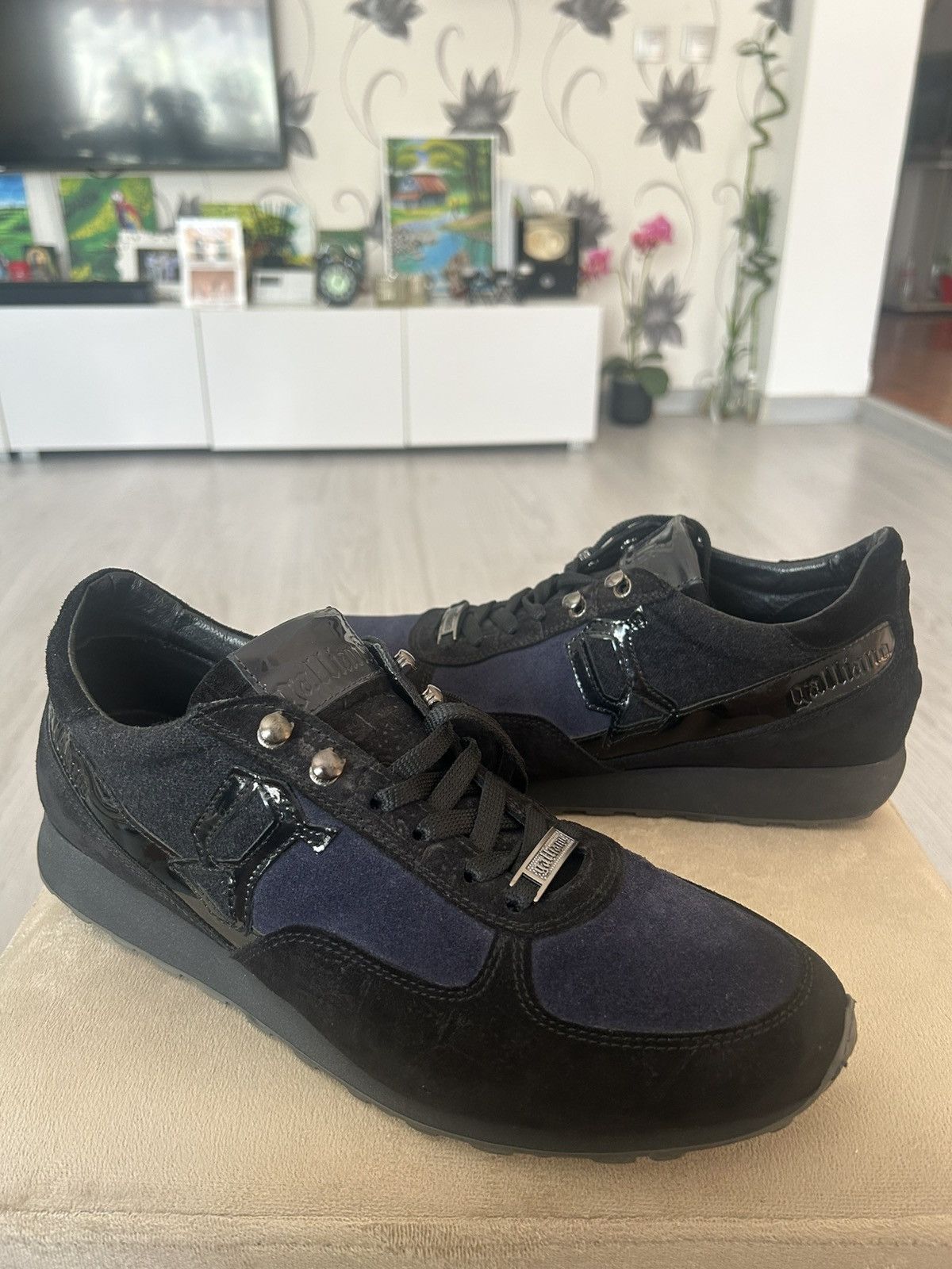 John Galliano John Galliano Croco Nero Size US 10 / EU 43 - 1 Thumbnail