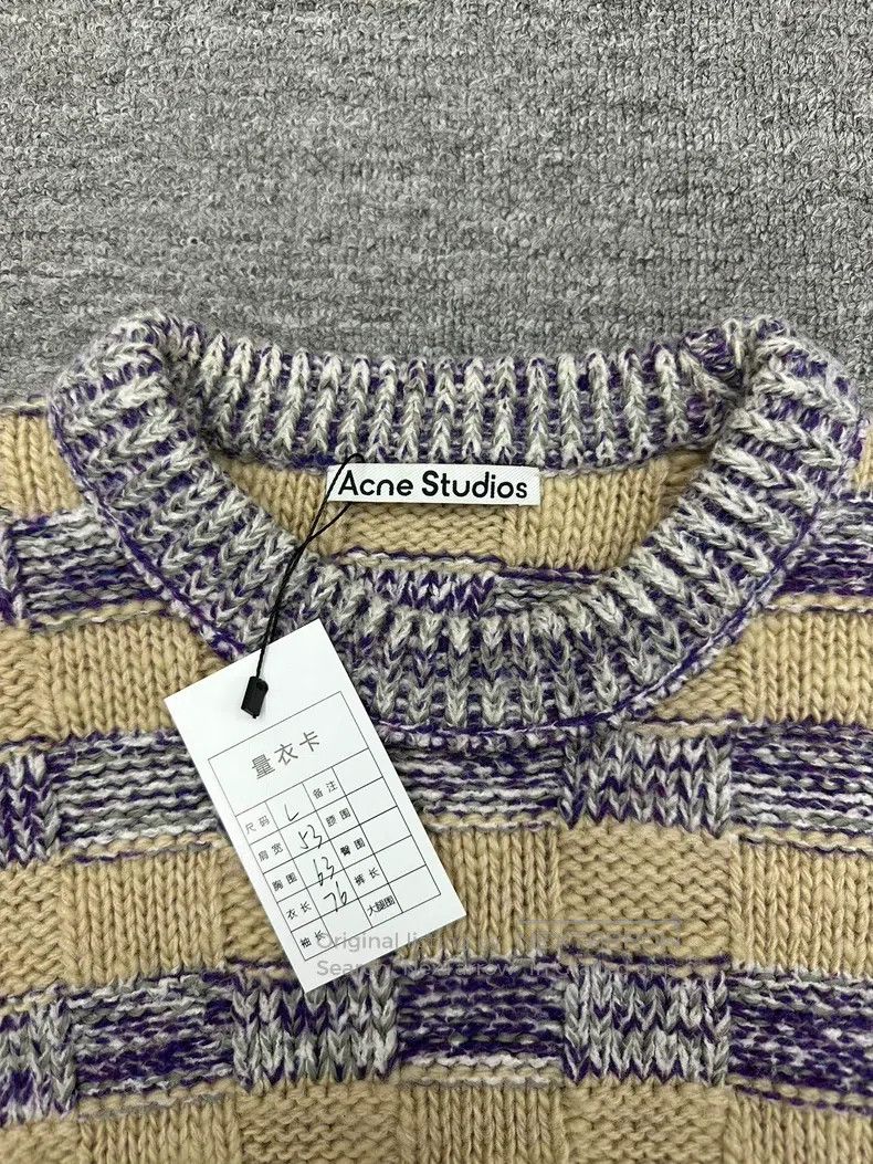 Acne Studios Acne Studios Plaid Sweater Size US L / EU 52-54 / 3 - 2 Thumbnail