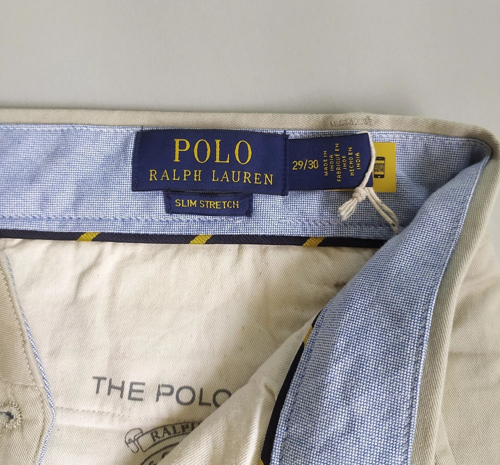 Polo Ralph Lauren Polo Ralph Lauren Slim Stretch Fit Chino Trouser FTP 0004 Size US 29 - 5 Thumbnail