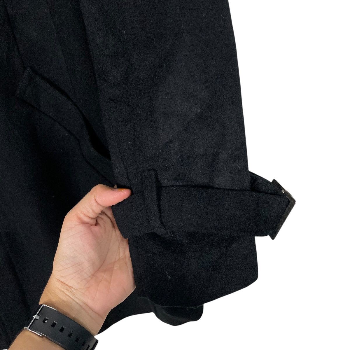 Comme Ca Ism Kenji Ito Comme Ca Collection Black Wool Coat Size US M / EU 48-50 / 2 - 15 Thumbnail