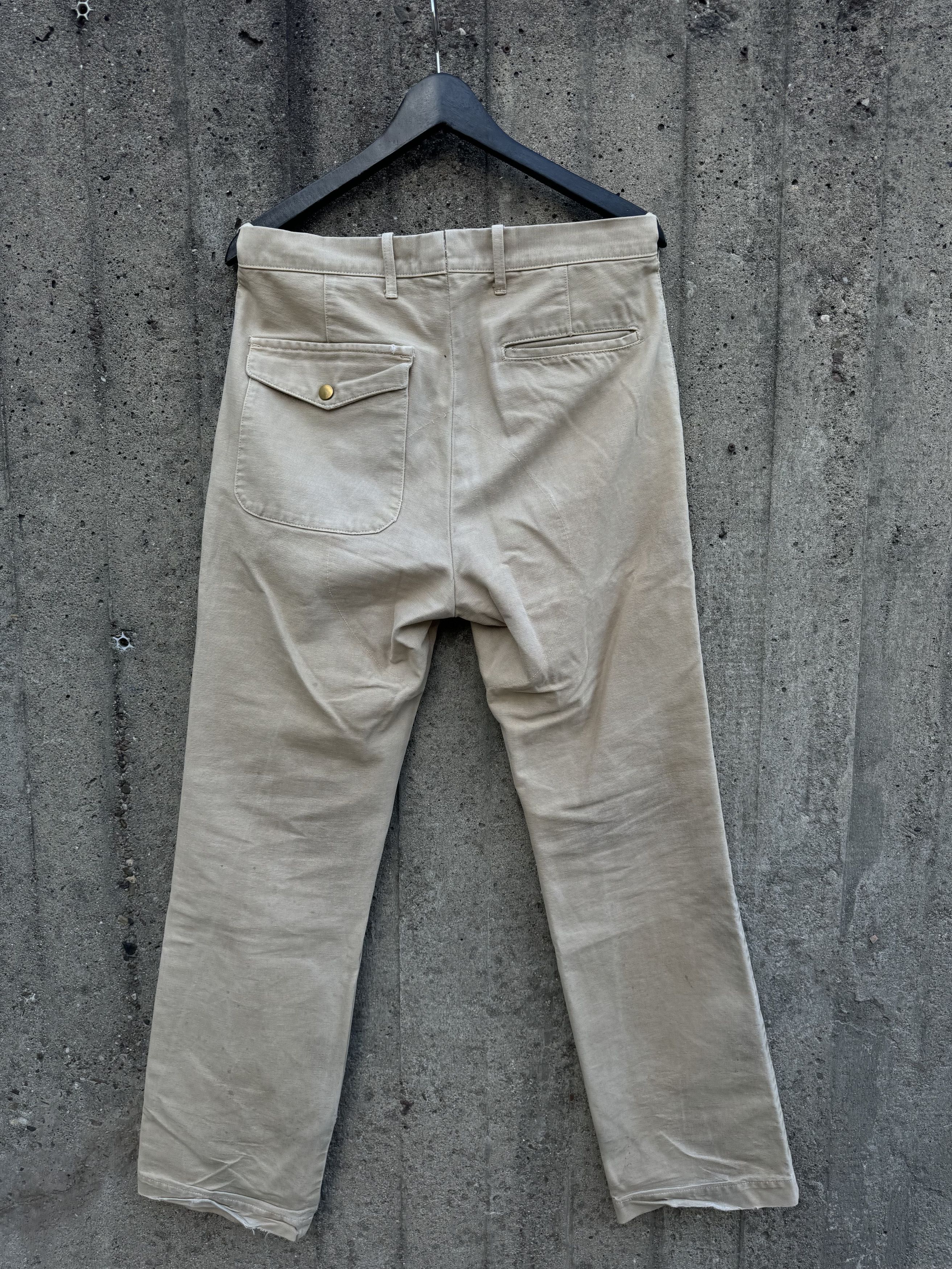 Unused Patched Distressed Workwear Pants Size US 30 / EU 46 - 7 Thumbnail
