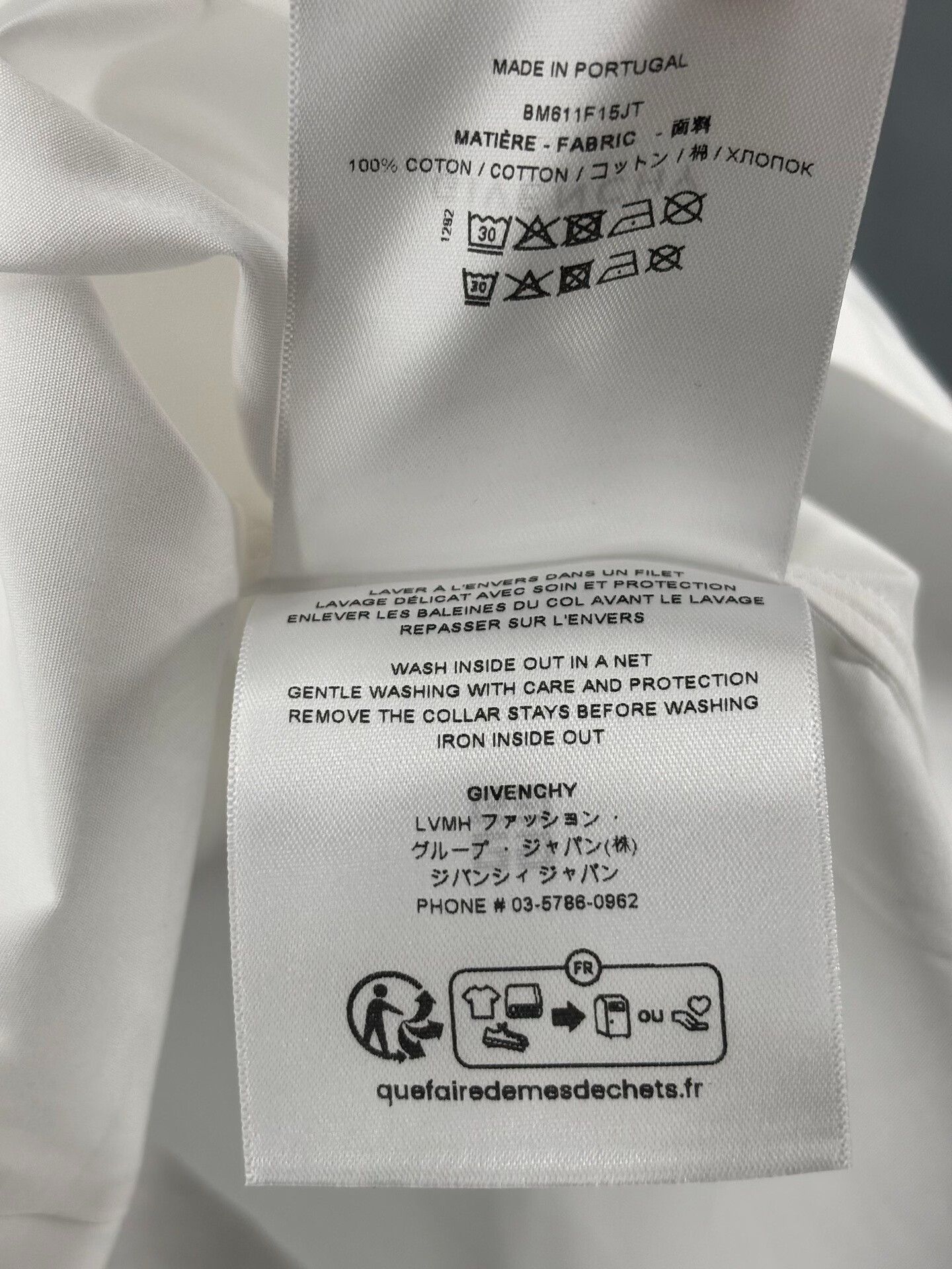Givenchy givenchy men's short sleeve shirt with embroidery Size US M / EU 48-50 / 2 - 5 Thumbnail