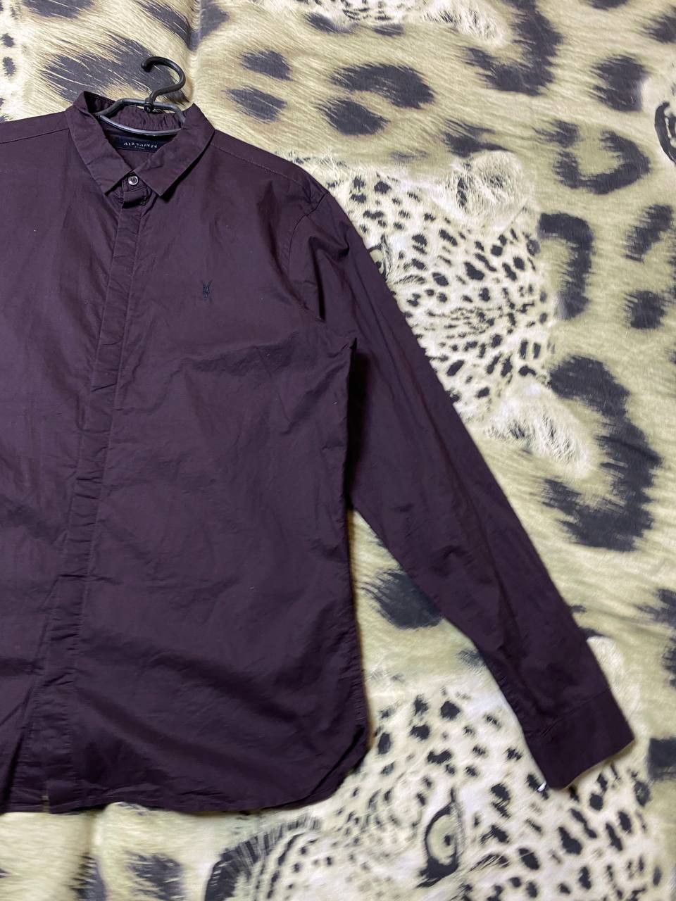 Allsaints × Vintage Allsaints luxury streetwear shirt long sleeve Size US L / EU 52-54 / 3 - 8 Thumbnail