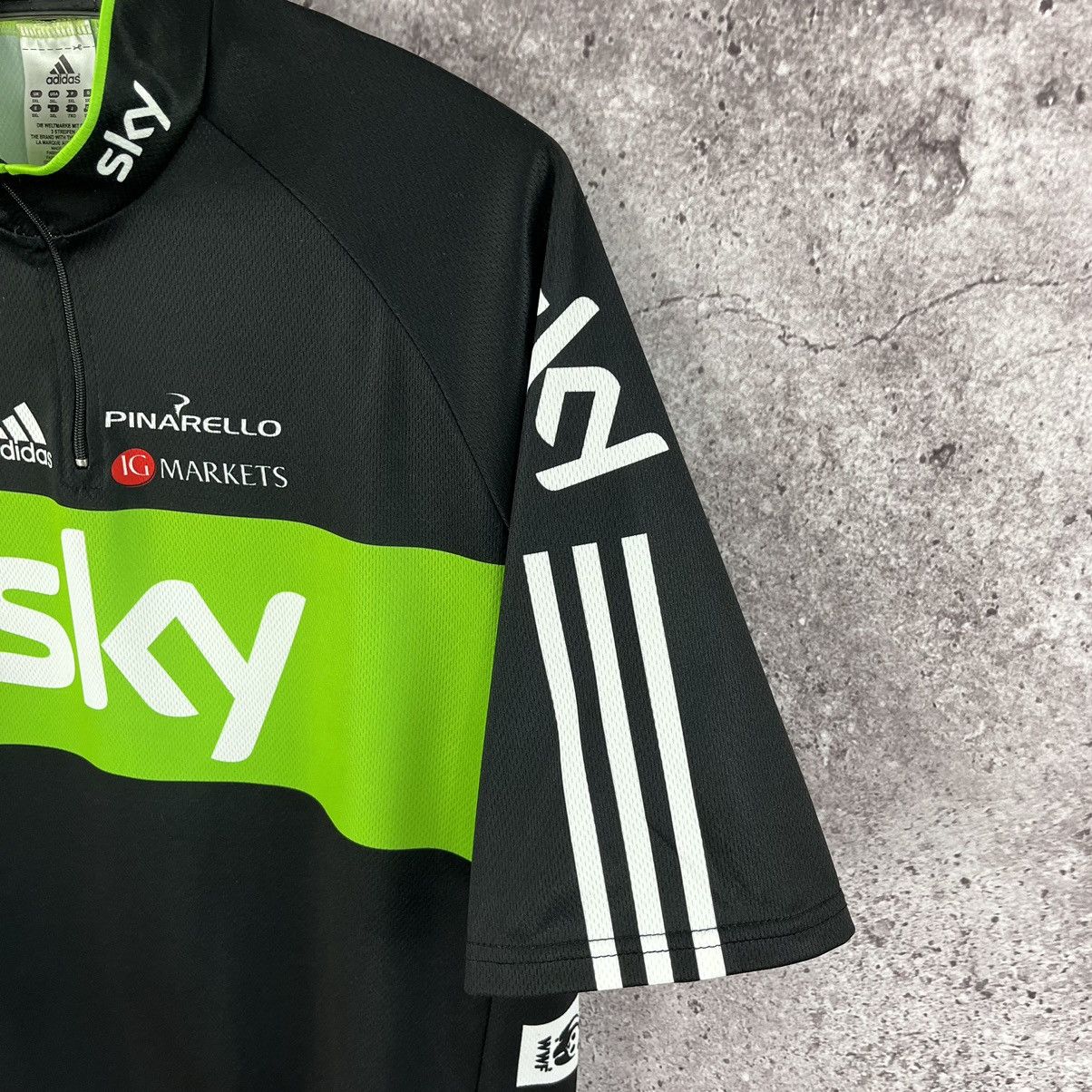Adidas Adidas Sky 1/4 Zip Cycling Bike 2012 Jersey Size 3XL Size US XXL / EU 58 / 5 - 4 Thumbnail