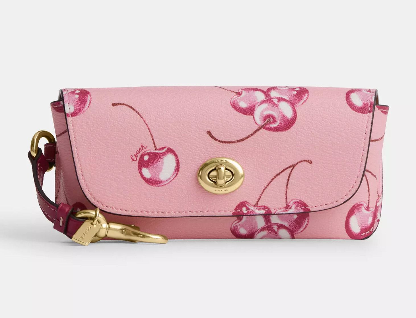 ショルダーバッグ・ポシェット COACH Sunglass Case With Cherry Print CR912 Coach Sunglass Case With Cherry Print CR912 | Grailed