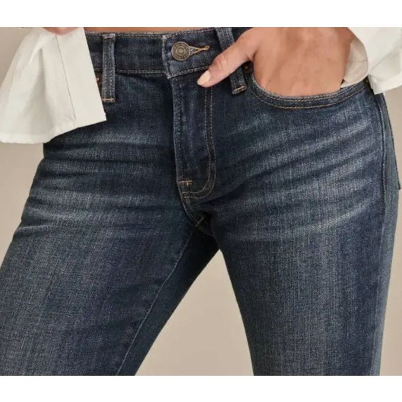 Lucky Brand Lucky Brand Sweet Boot Acid Wash Denim Jeans - Size 12/31 Size 34" / US 12 / IT 48 - 2 Thumbnail