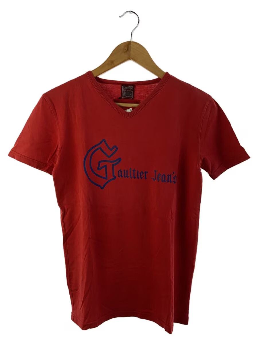 Jean Paul Gaultier Gaultier Jeans V Neck Tee Size US S / EU 44-46 / 1 - 1 Thumbnail