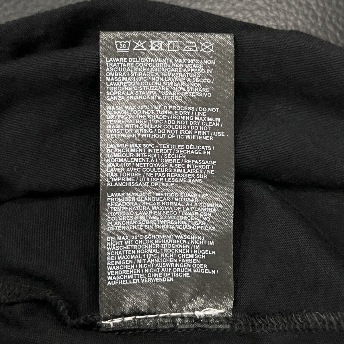 Raf Simons Raf Simons SS22 Grim Reaper Graphic Panel Sleeve T-Shirt Size US S / EU 44-46 / 1 - 13 Thumbnail