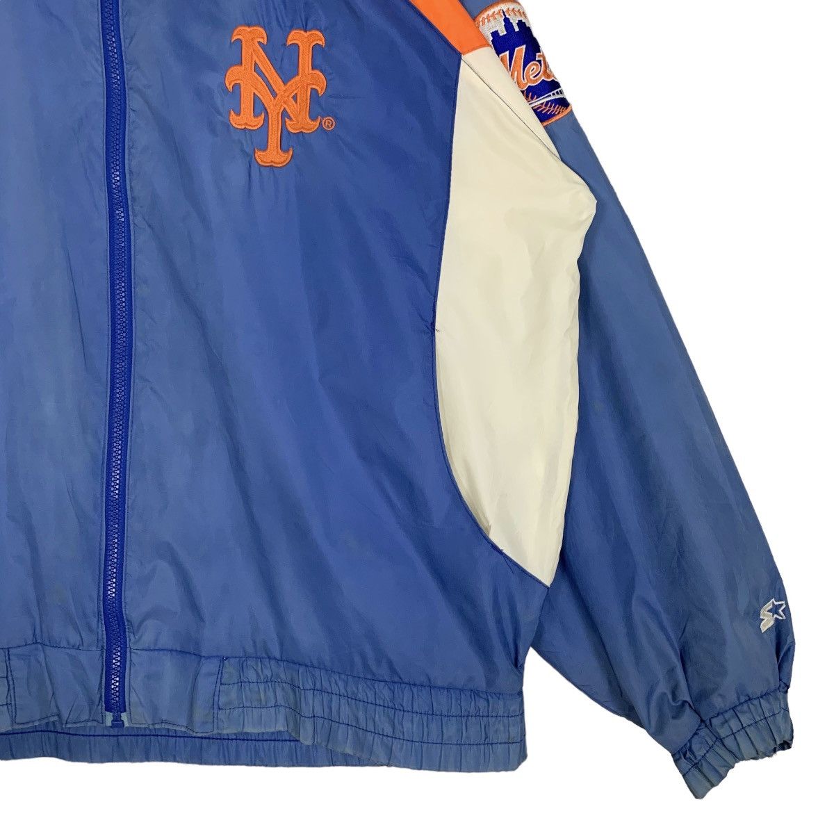 MLB Vintage MLB New York Mets Starter Windbreaker Jacket Size L Size US L / EU 52-54 / 3 - 7 Thumbnail