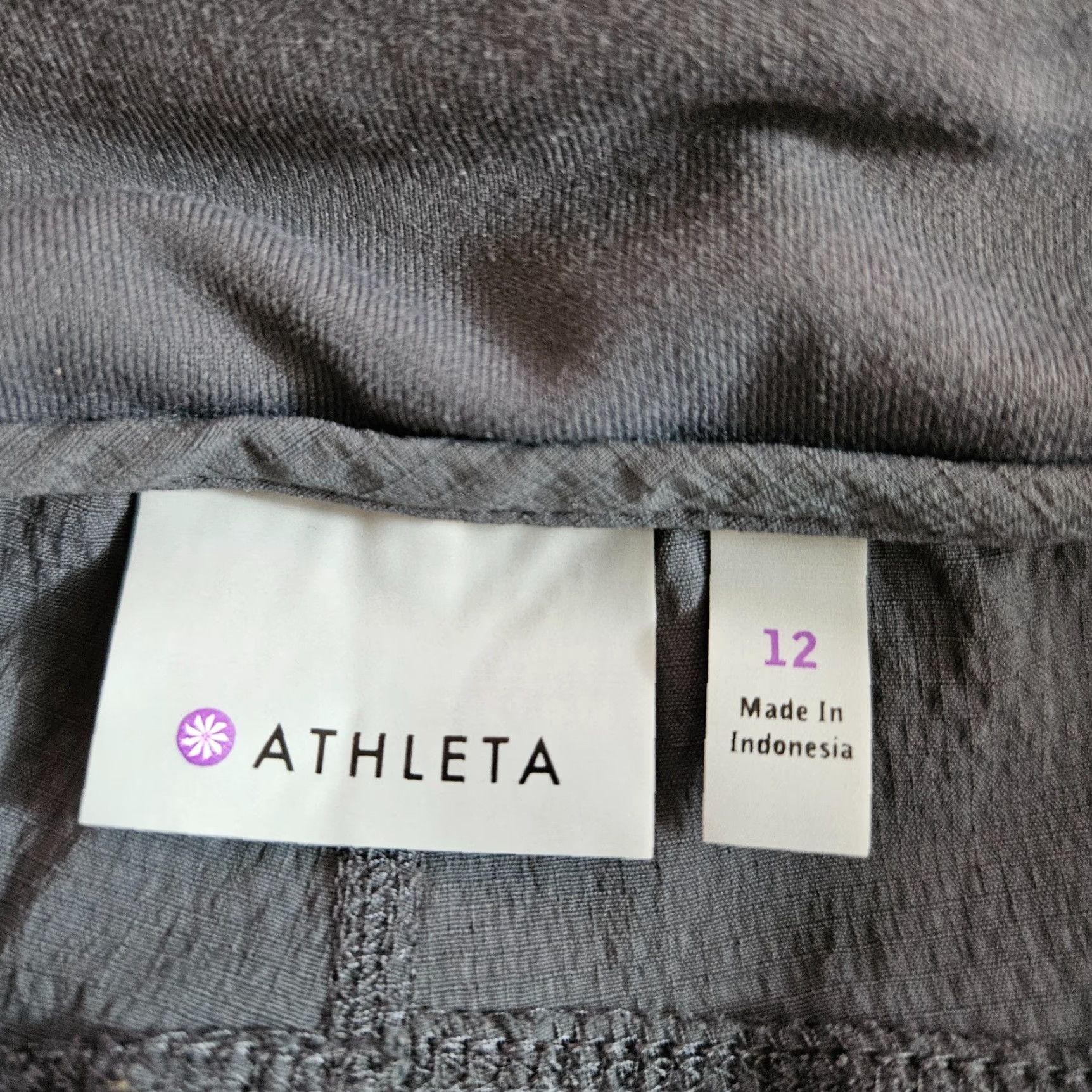 Athleta Athleta Womens Joggers Sz 12 Black Nylon Blend Activewear Pants 28 Inseam Size 34" / US 12 / IT 48 - 7 Thumbnail