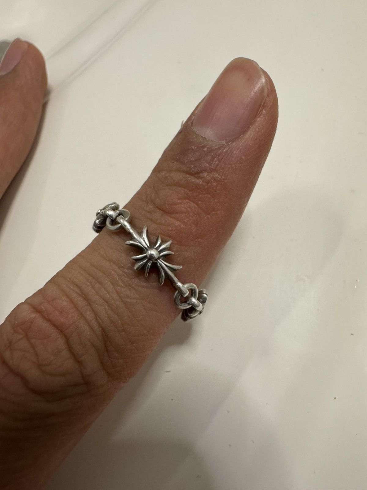 Chrome Hearts Chrome Hearts Tiny E Ring | Grailed