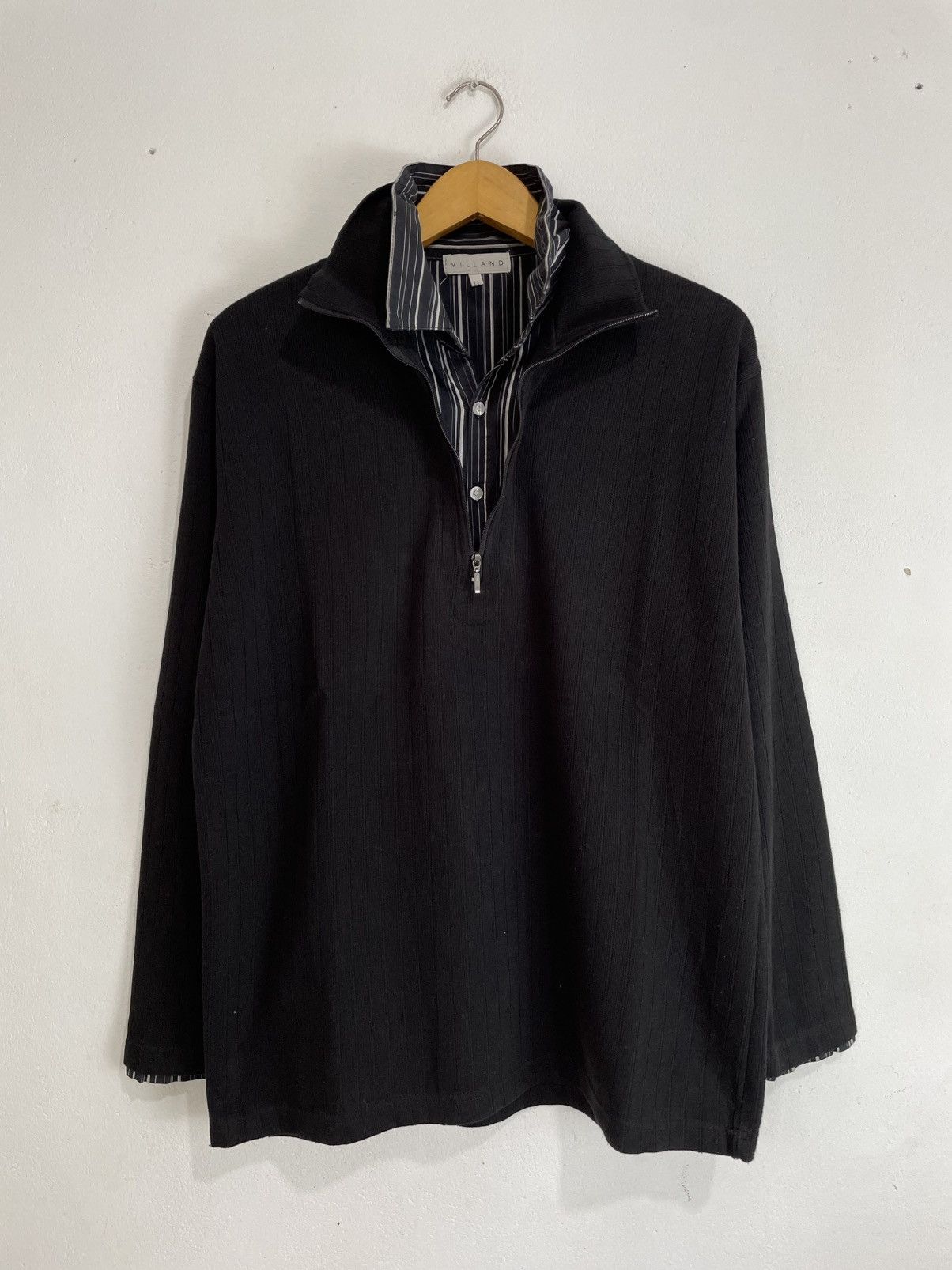 If Six Was Nine × Japanese Brand × Le Grande Bleu (L.G.B.) Villand Japan Gothic Western Double layer longsleeve Size US L / EU 52-54 / 3 - 1 Thumbnail