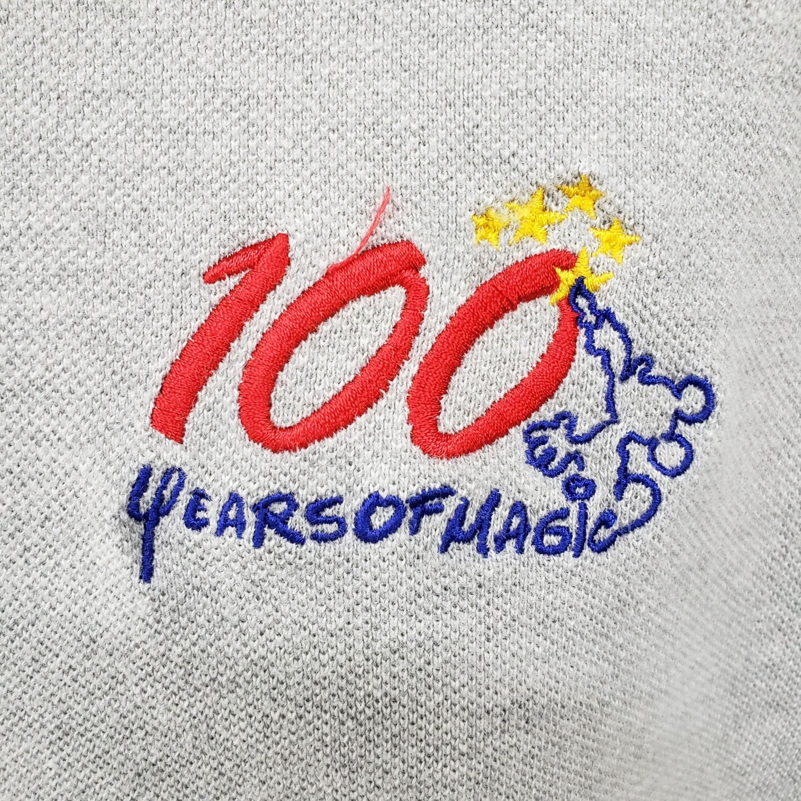 Disney × Vintage Walt Disney World Polo Shirt 100 years of Magic 2001 Vintage Size US XL / EU 56 / 4 - 4 Thumbnail