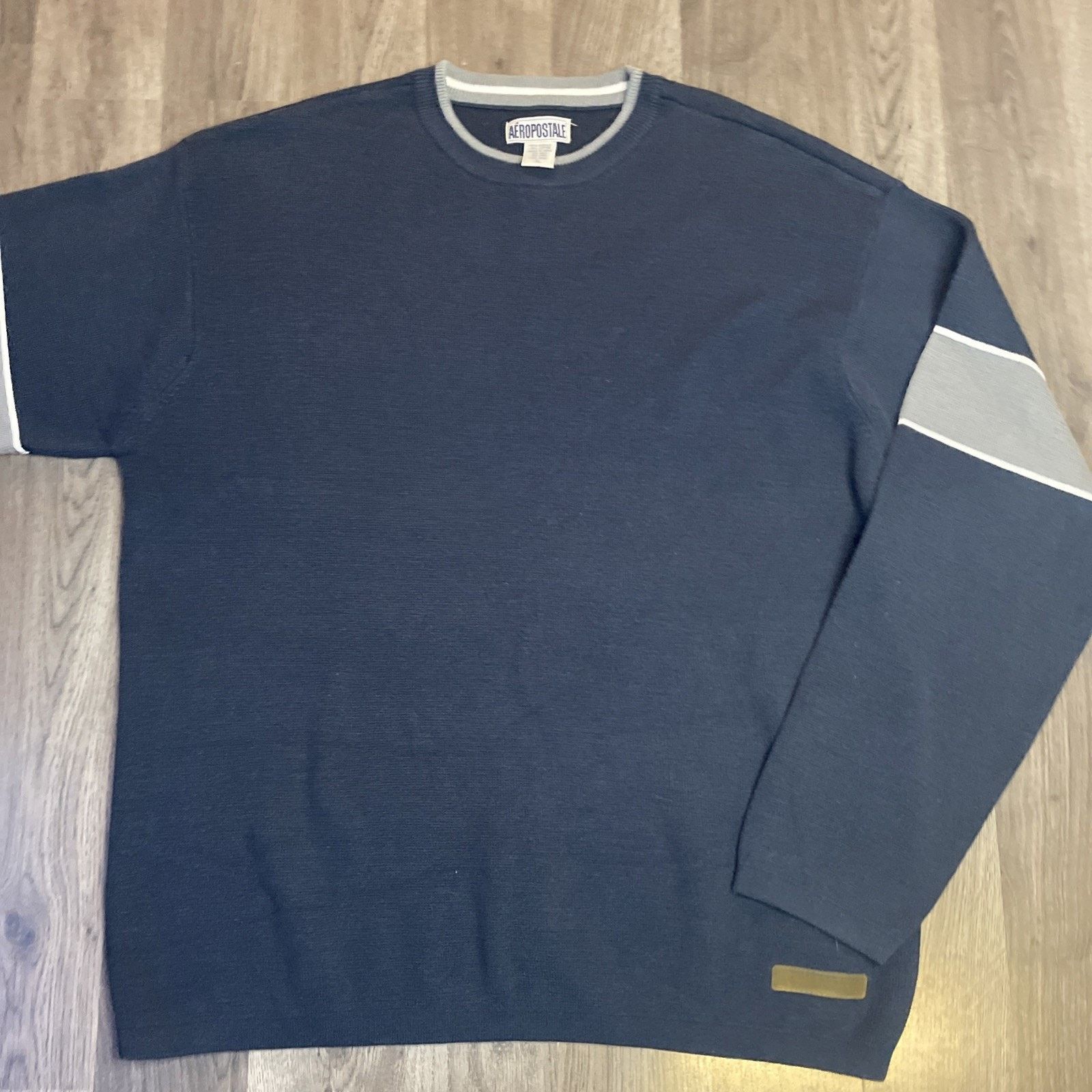 Aeropostale Vtg Aeropostale Crewneck Sweater Men's XL Block Y2K Size US XL / EU 56 / 4 - 2 Thumbnail