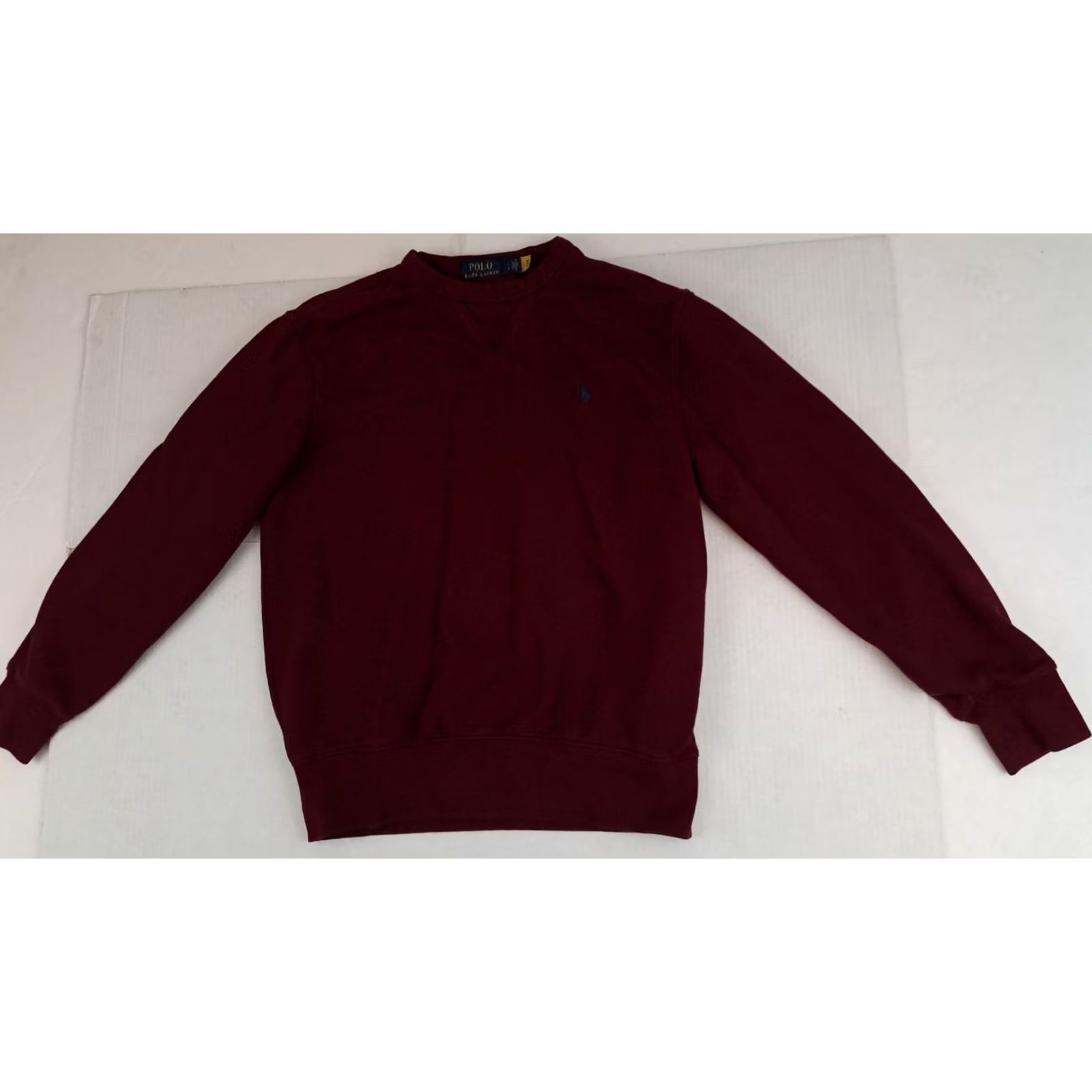 Polo Ralph Lauren Vintage Polo Ralph Lauren Woman Pony Sweatshirt Burgundy Small SP Size S / US 4 / IT 40 - 5 Thumbnail