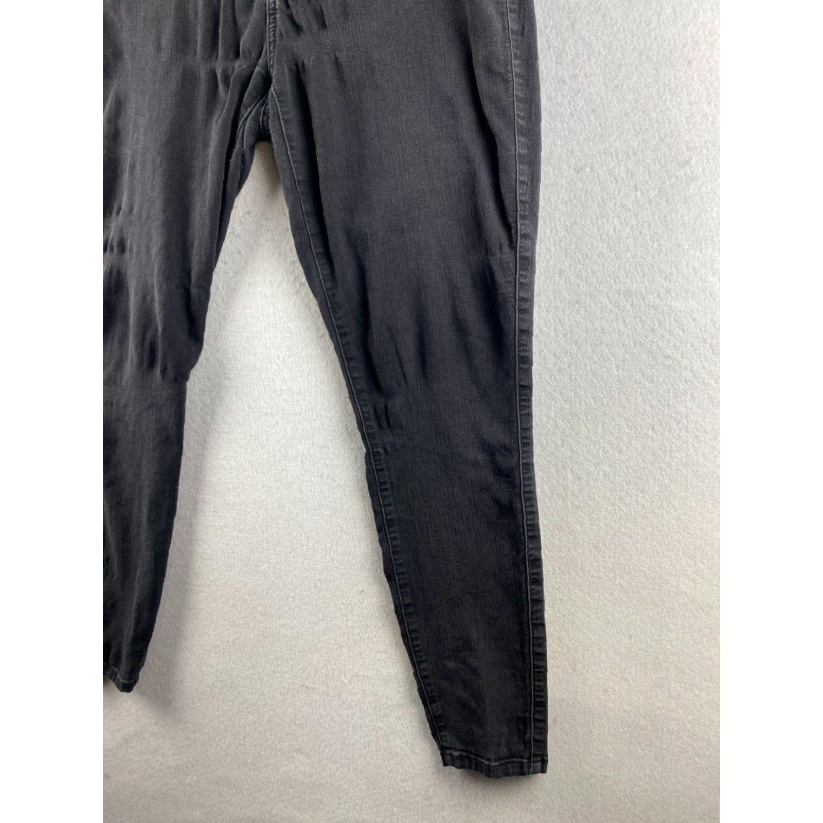 Torrid Torrid Jeans Womens 14 Tall Dark Wash Skinny 5-Pocket Denim Stretch Black Modern Vintage: No Size 36" / US 14 / IT 50 - 6 Thumbnail