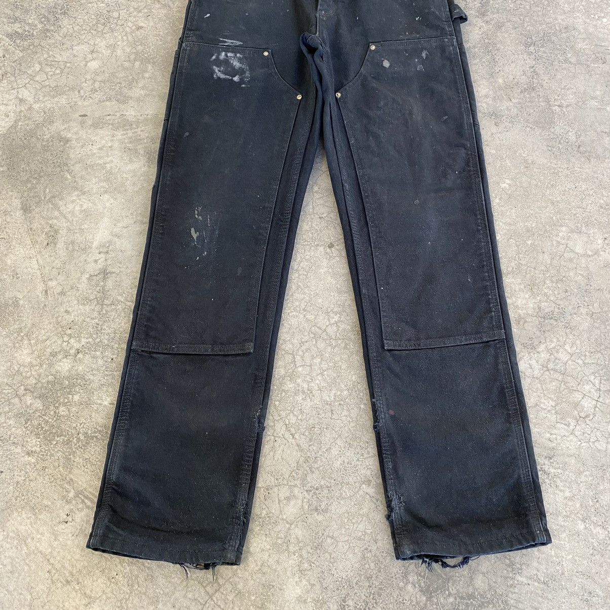 Carhartt Vintage Carhartt Double Knee Blanket Lined Painter Pants Size US 31 - 6 Thumbnail