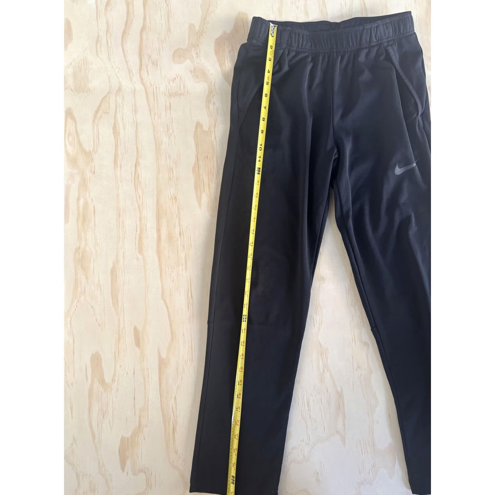 Nike Nike Dri-FIT Pants Mens Small Black Track Pants Activewear Running & Gym Mens S Black Nike Dri-FIT Pants Size US 29 - 4 Thumbnail