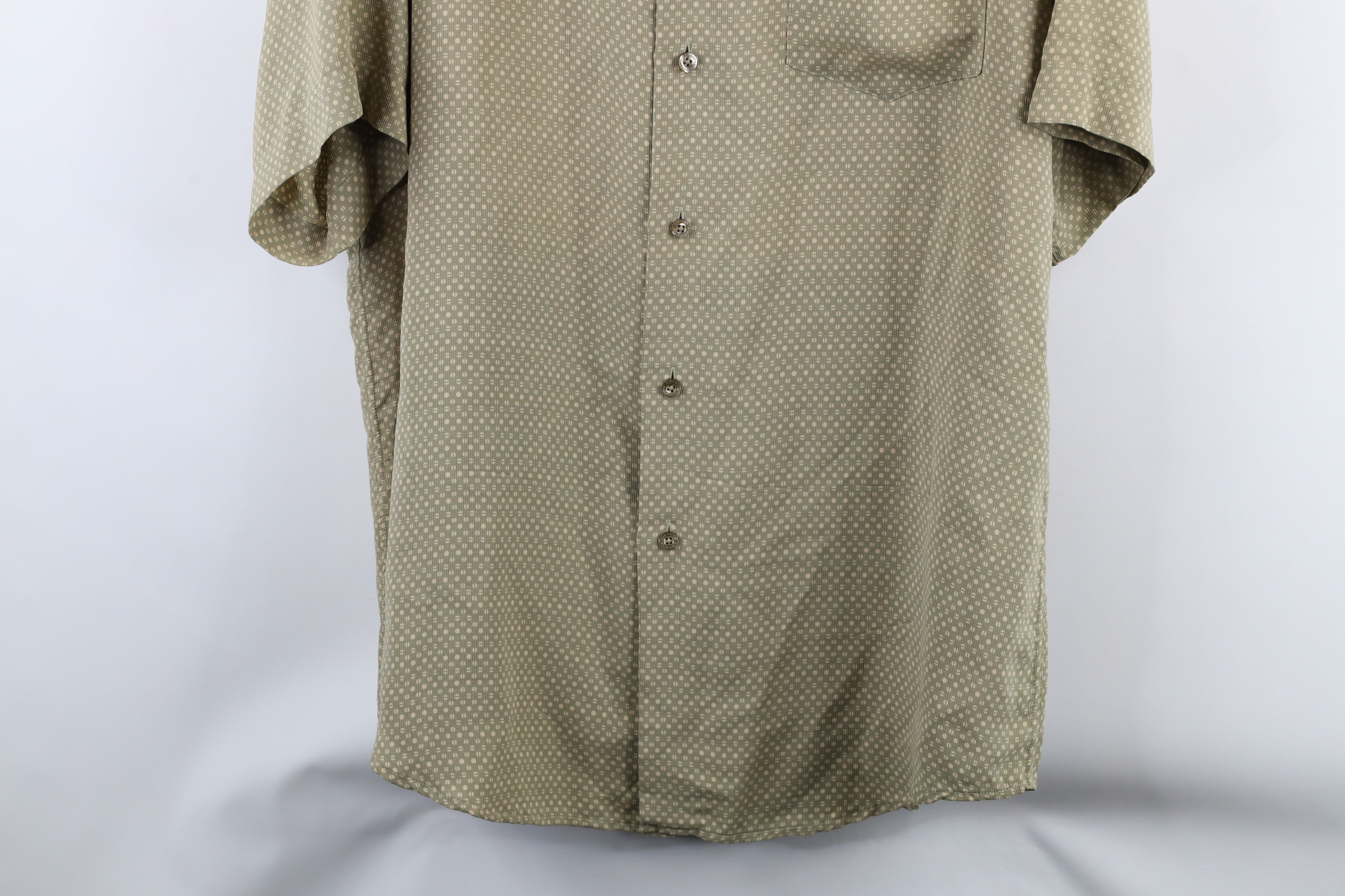 Vintage Vintage 90s Streetwear Short Sleeve Collared Button Shirt Size US L / EU 52-54 / 3 - 3 Thumbnail