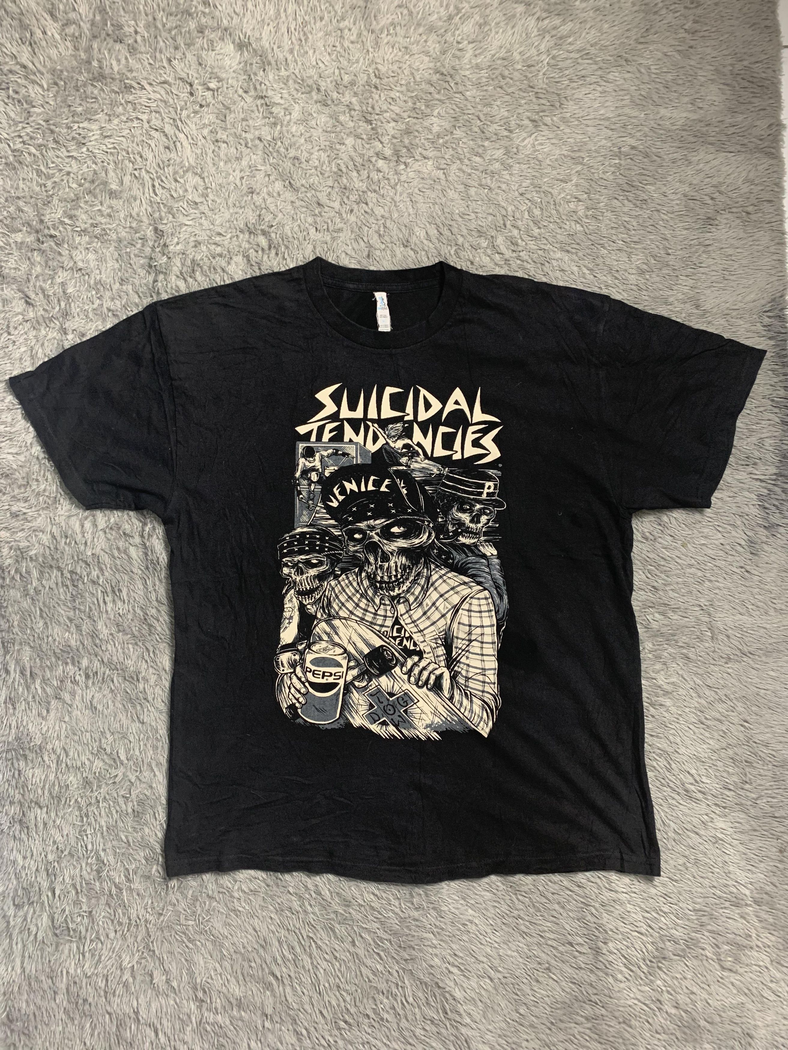 Band Tees Suicidal tendencies x Vintage x band tees x punk Size US XL / EU 56 / 4 - 2 Thumbnail