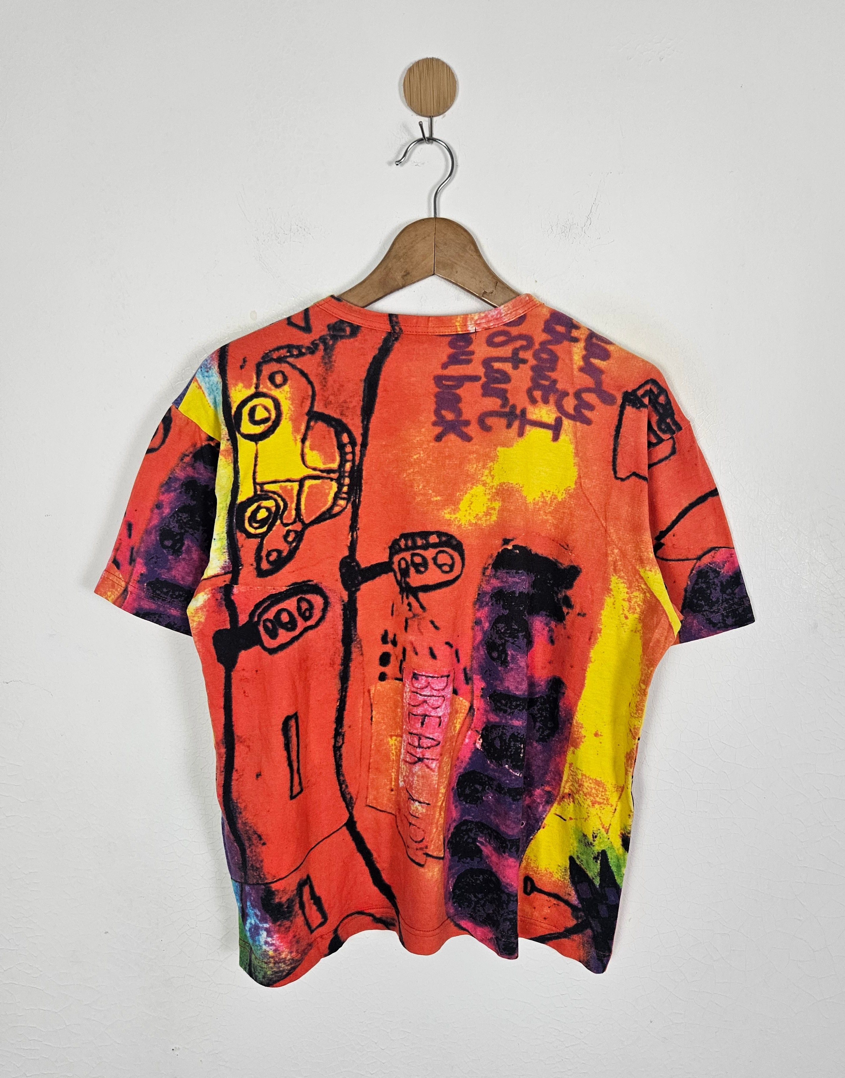Comme des Garcons × Junya Watanabe Comme des Garcons Junya Watanabe art shirt Size US S / EU 44-46 / 1 - 2 Thumbnail