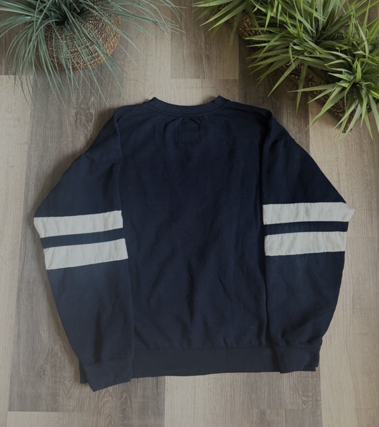 New York Yankees Vintage NEW YORK Varsity Sweatshirt Retro Crewneck Pullover Size US XL / EU 56 / 4 - 4 Thumbnail