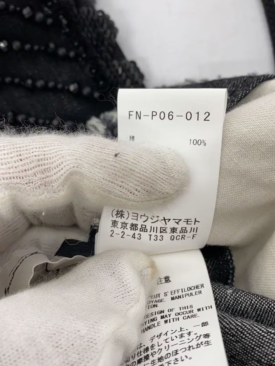 Yohji Yamamoto Reconstructed Studded Patchwork Denim Size 29" - 6 Thumbnail