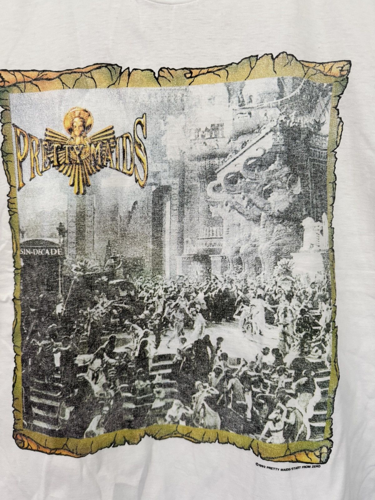 Band Tees × Vintage Vintage PRETTY MAIDS JAPAN TOUR 1992 PS01 Size US M / EU 48-50 / 2 - 2 Thumbnail