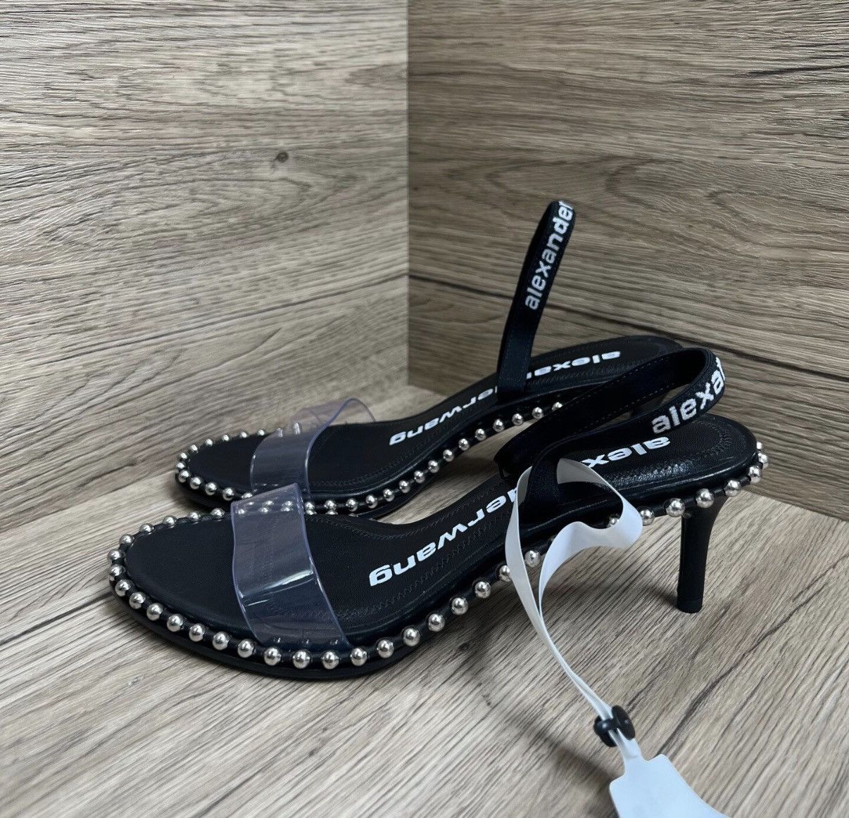 Alexander Wang Alexander Wang Nova Black Heeled Sandals J41 Size US 5 / IT 35 - 1 Thumbnail