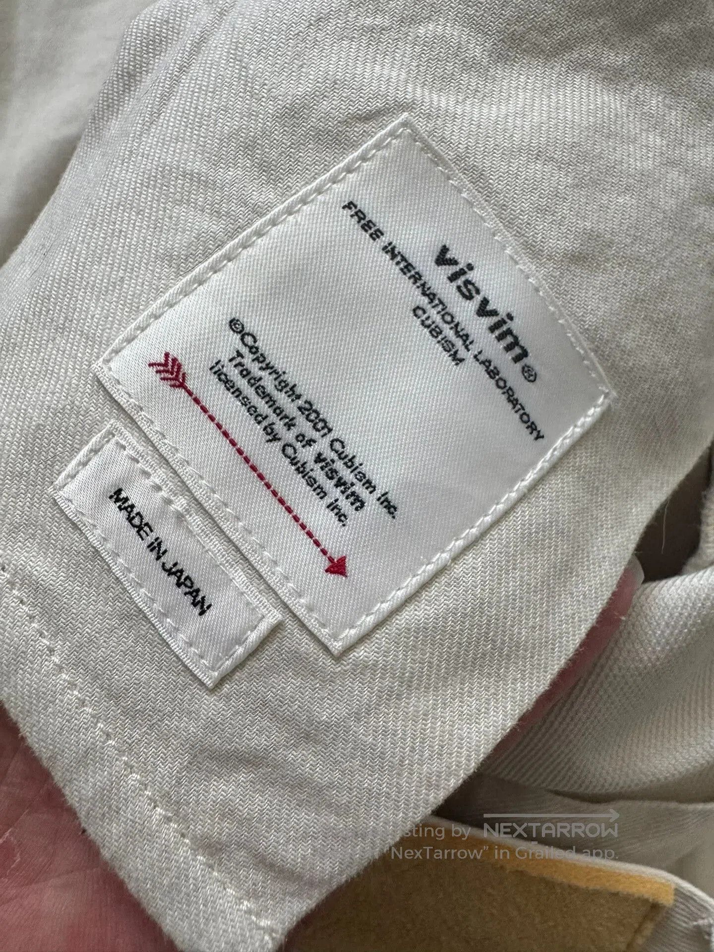Visvim visvim dry pique fluxus pants white. Size US 32 / EU 48 - 4 Thumbnail