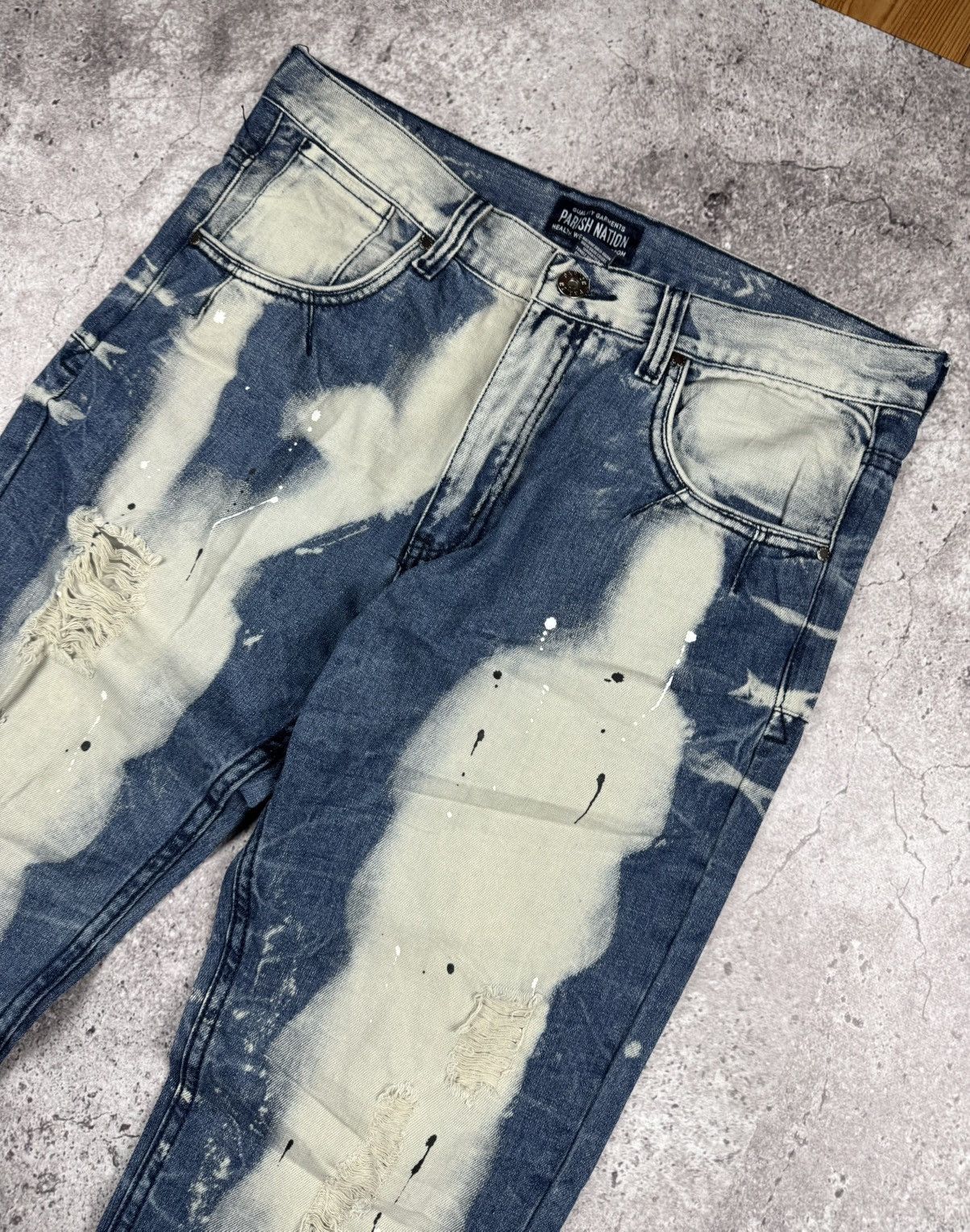 If Six Was Nine CRAZY Flared Vintage Jeans Gallery Dept Style Y2K the90 Size US 36 / EU 52 - 3 Thumbnail