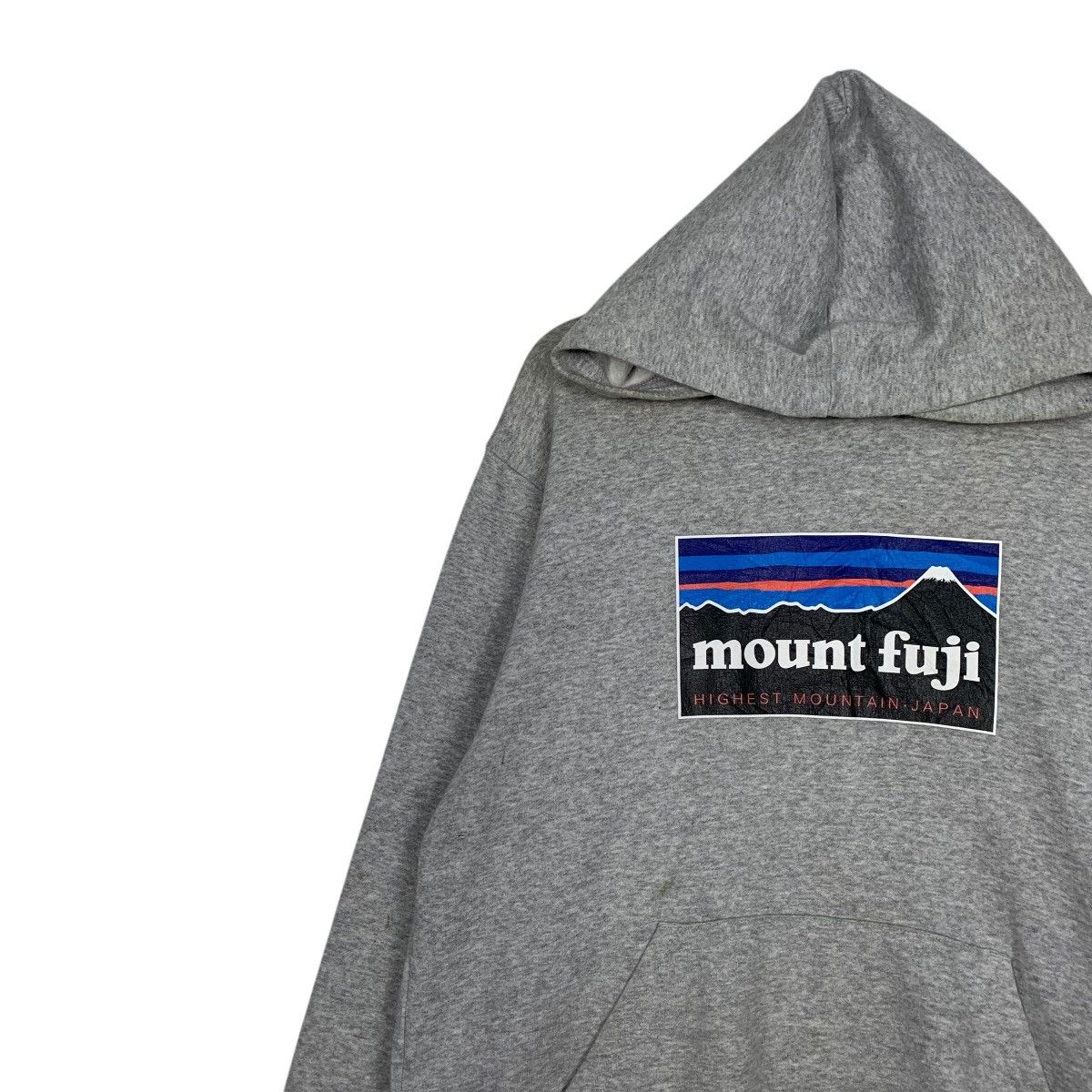 Japanese Brand Mount Fuji Big Logo Pullover Hoodie Size US L / EU 52-54 / 3 - 6 Thumbnail