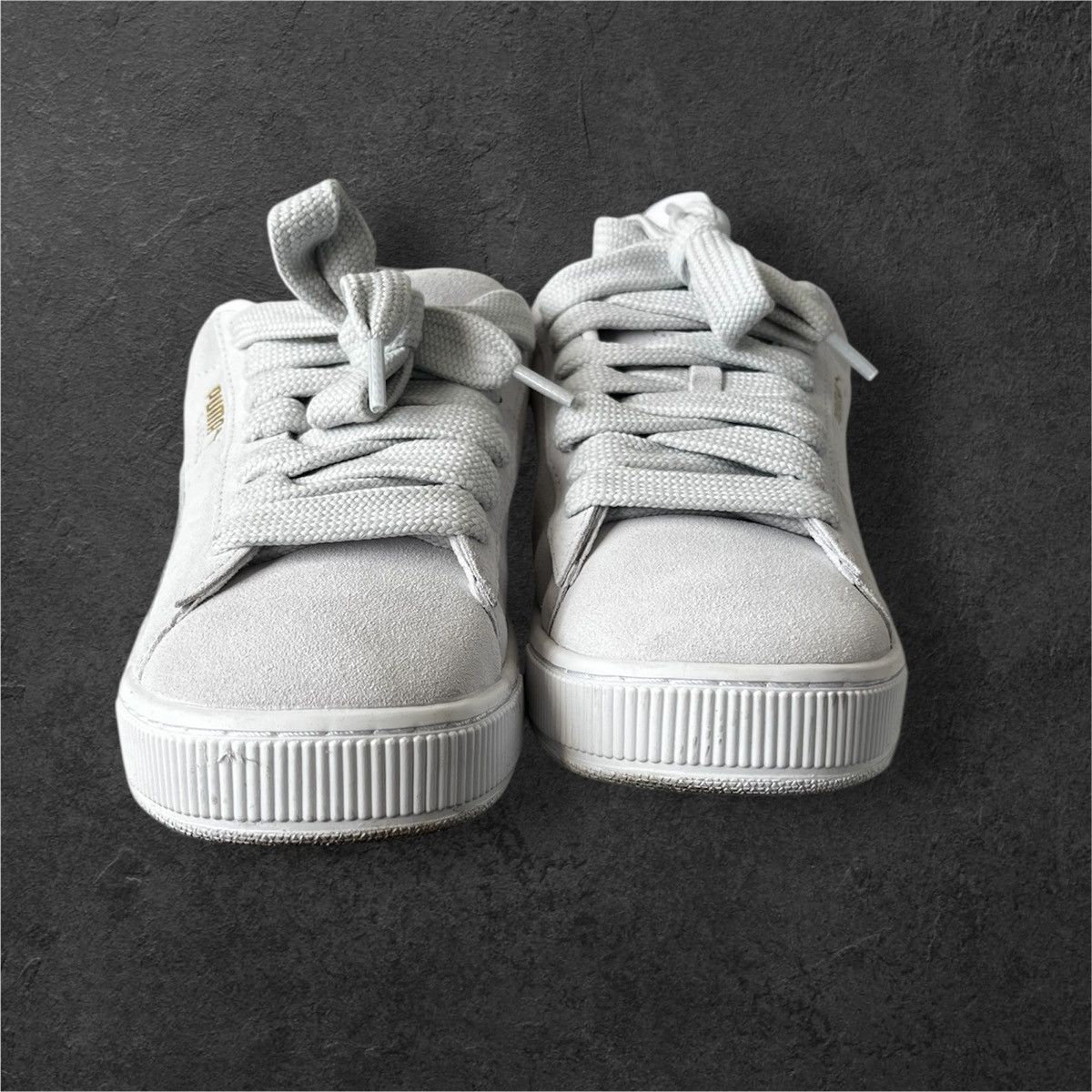 Puma White Puma suede XL shoes Size US 13 / EU 46 - 5 Thumbnail