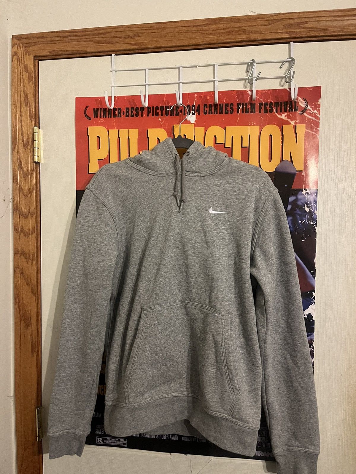 Nike Nike Hoodie Grey Size M Size US M / EU 48-50 / 2 - 1 Thumbnail