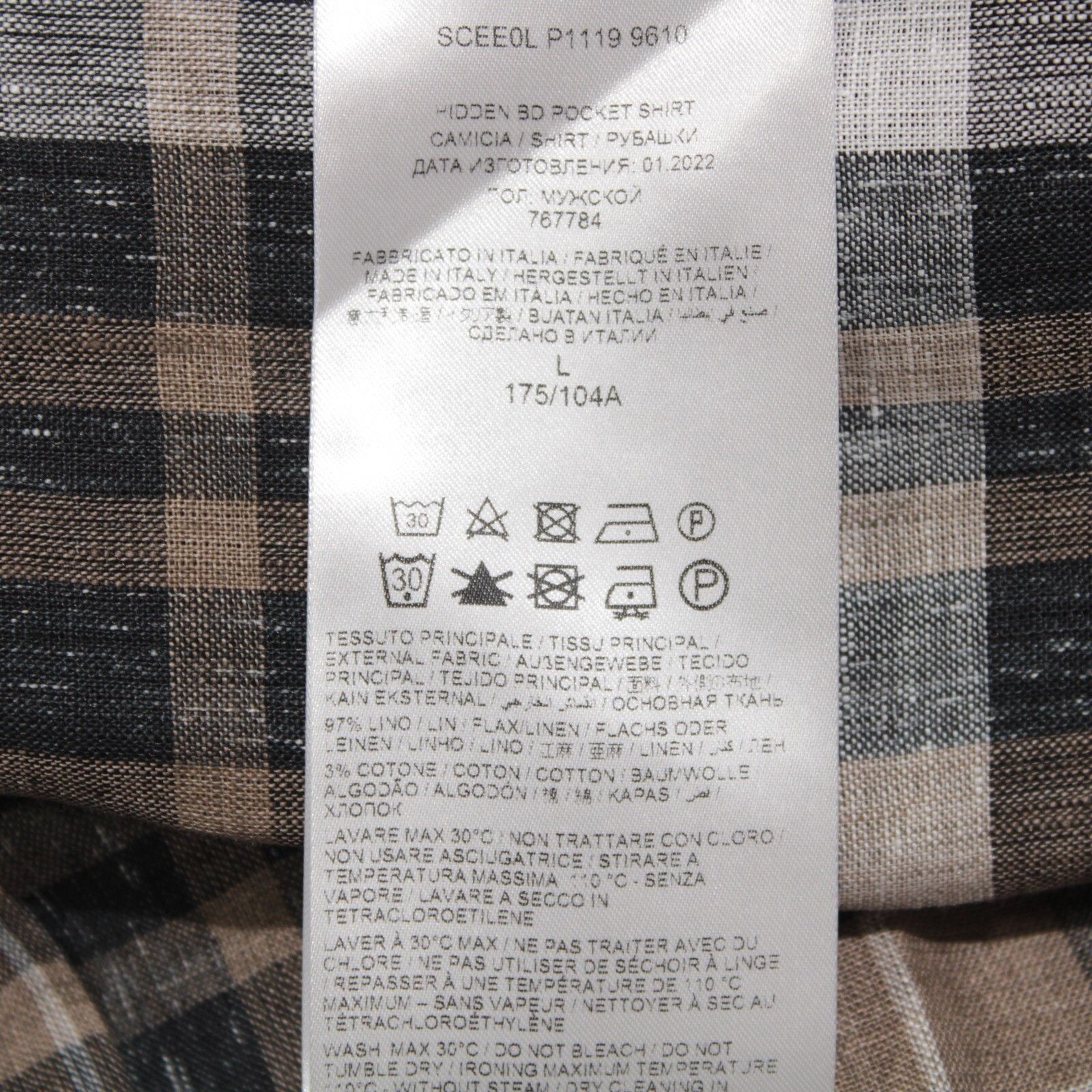 Brioni Brioni New with tags Shirt Size L US In Brown Size US L / EU 52-54 / 3 - 7 Thumbnail
