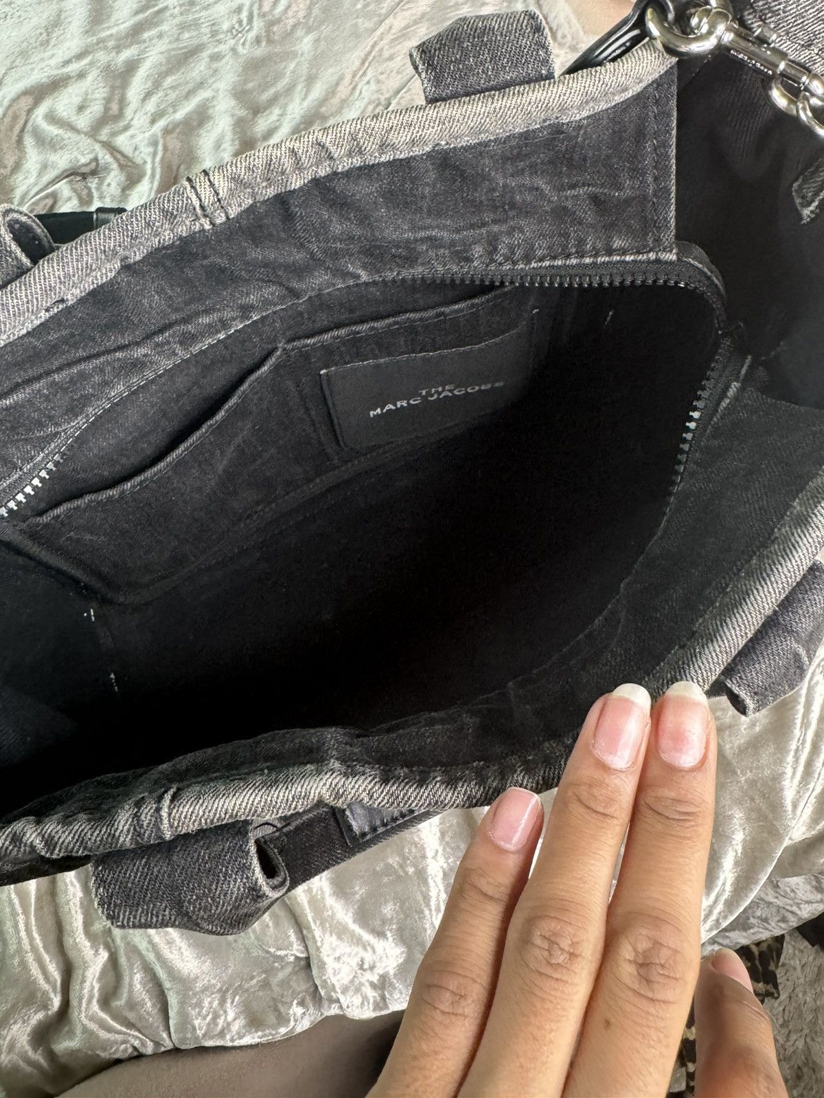 Marc Jacobs Marc Jacobs Denim Tote Bag Size ONE SIZE - 4 Thumbnail