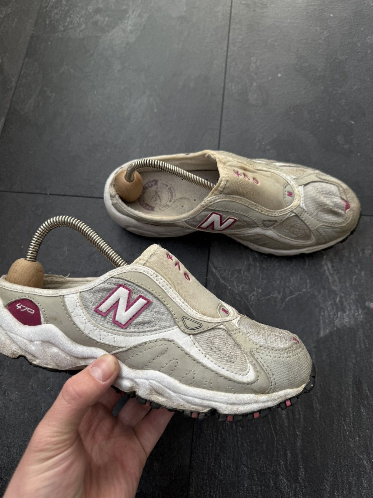 New Balance × Vintage Vintage new balance 470 slip on sneakers Size US 8 / IT 38 - 3 Thumbnail