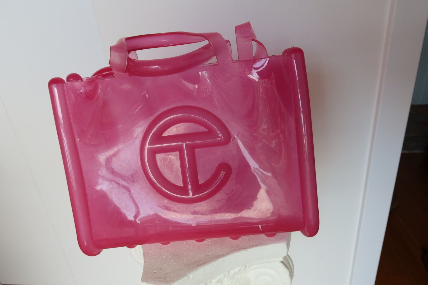 Telfar Melissa x Telfar Jelly Shopper in Pink Size ONE SIZE - 1 Thumbnail