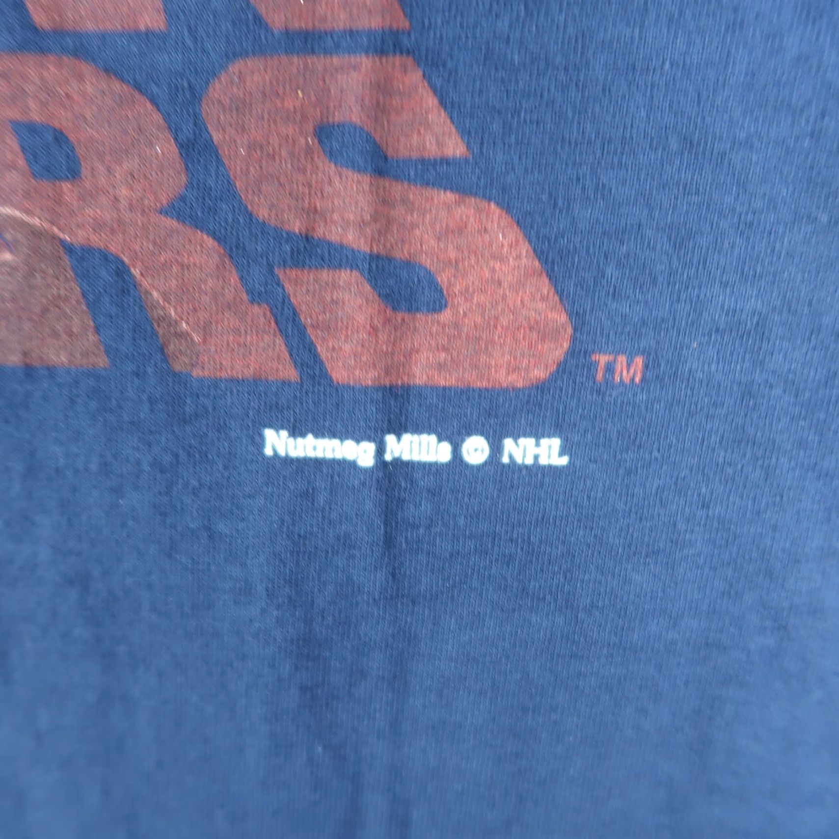 Nutmeg VINTAGE Nutmeg Florida Panthers NHL T-Shirt 90s Graphic Print Adult XL Blue Mens Size US XL / EU 56 / 4 - 4 Thumbnail