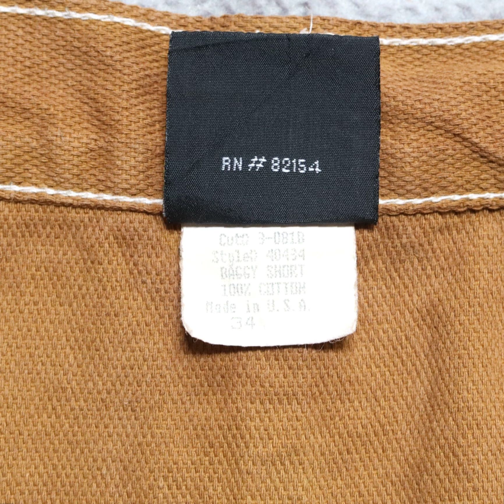 Vintage VINTAGE Cross Colours Denim Shorts Jeans 34 x 14 1/2 Brown Mens 90s Size US 34 / EU 50 - 7 Thumbnail