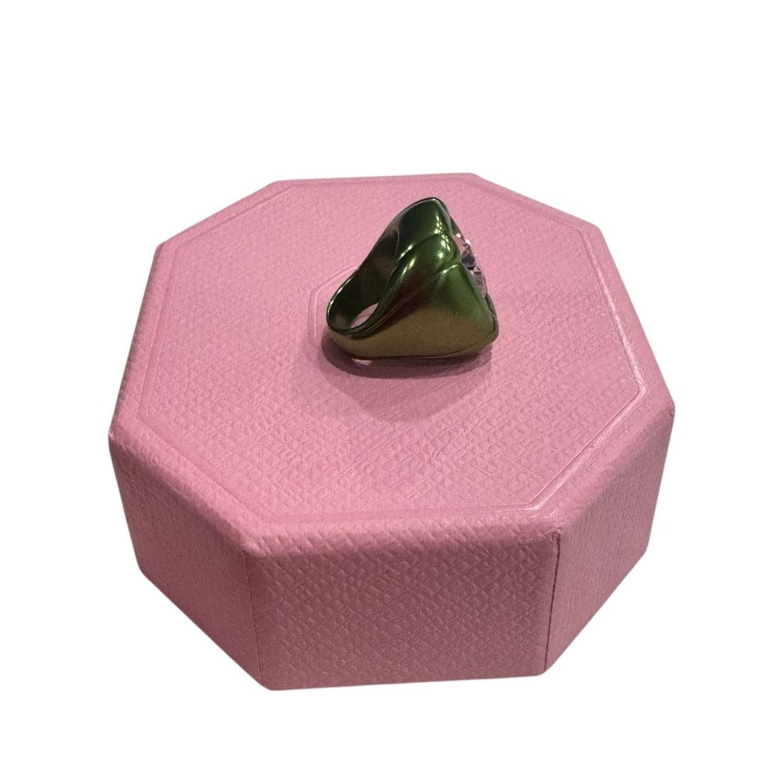 Swarovski Swarovski Dulcis Cocktail Ring sizen 50 / 5 Green New Size ONE SIZE - 4 Thumbnail