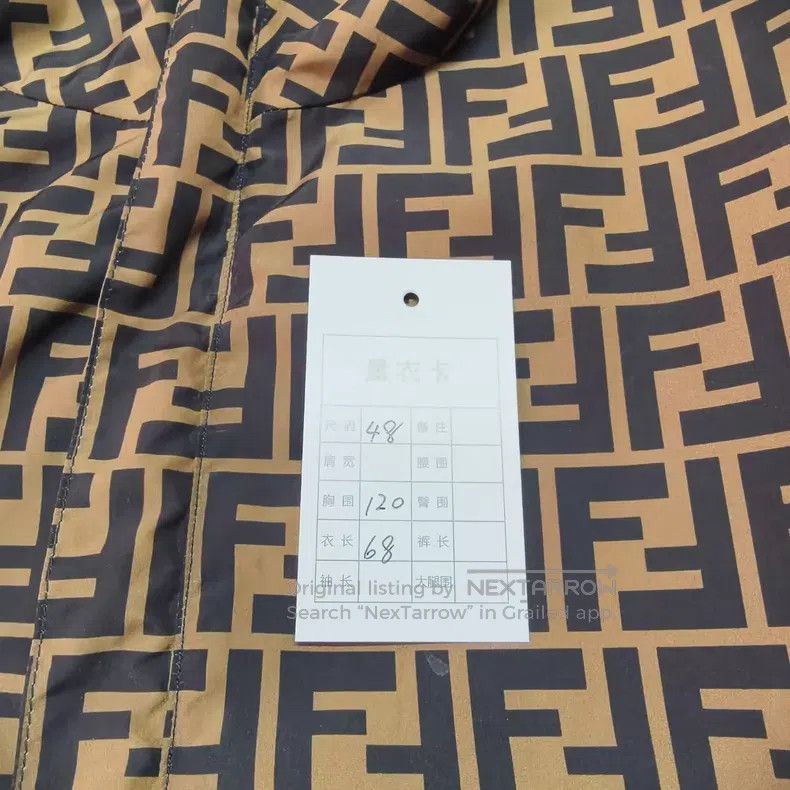 Fendi Fendi Full Printed Monogram Double F Reversible Jacket Size US M / EU 48-50 / 2 - 5 Thumbnail