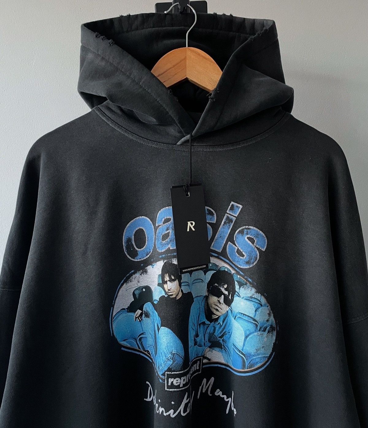 Represent Clo. REPRESENT X OASIS MAINE ROAD HOODIE💫 Size US L / EU 52-54 / 3 - 1 Thumbnail