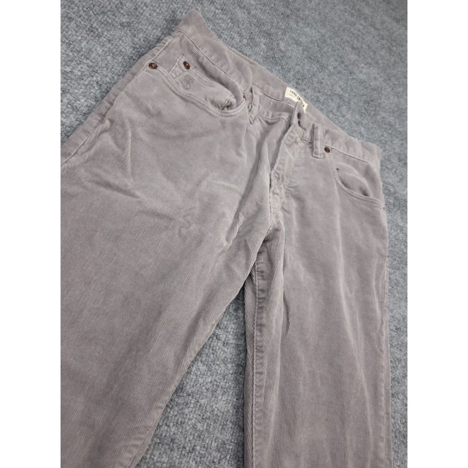 Todd Snyder Todd Snyder Pants Men 28 x 32 Gray Slim Stretch Corduroy Slim Straight Size US 28 / EU 44 - 3 Thumbnail